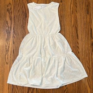 NWT white eyelet dress